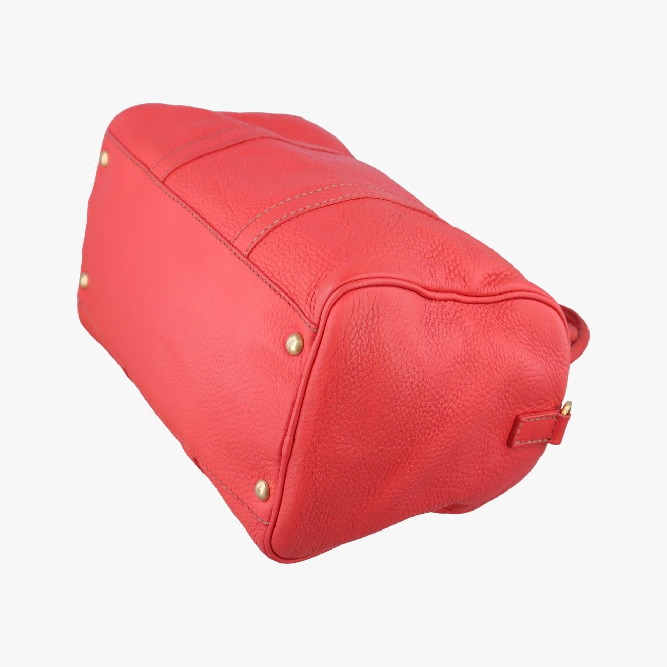 Fendi Forever Bowlet Red Leather Yf4 Messenger — view 6