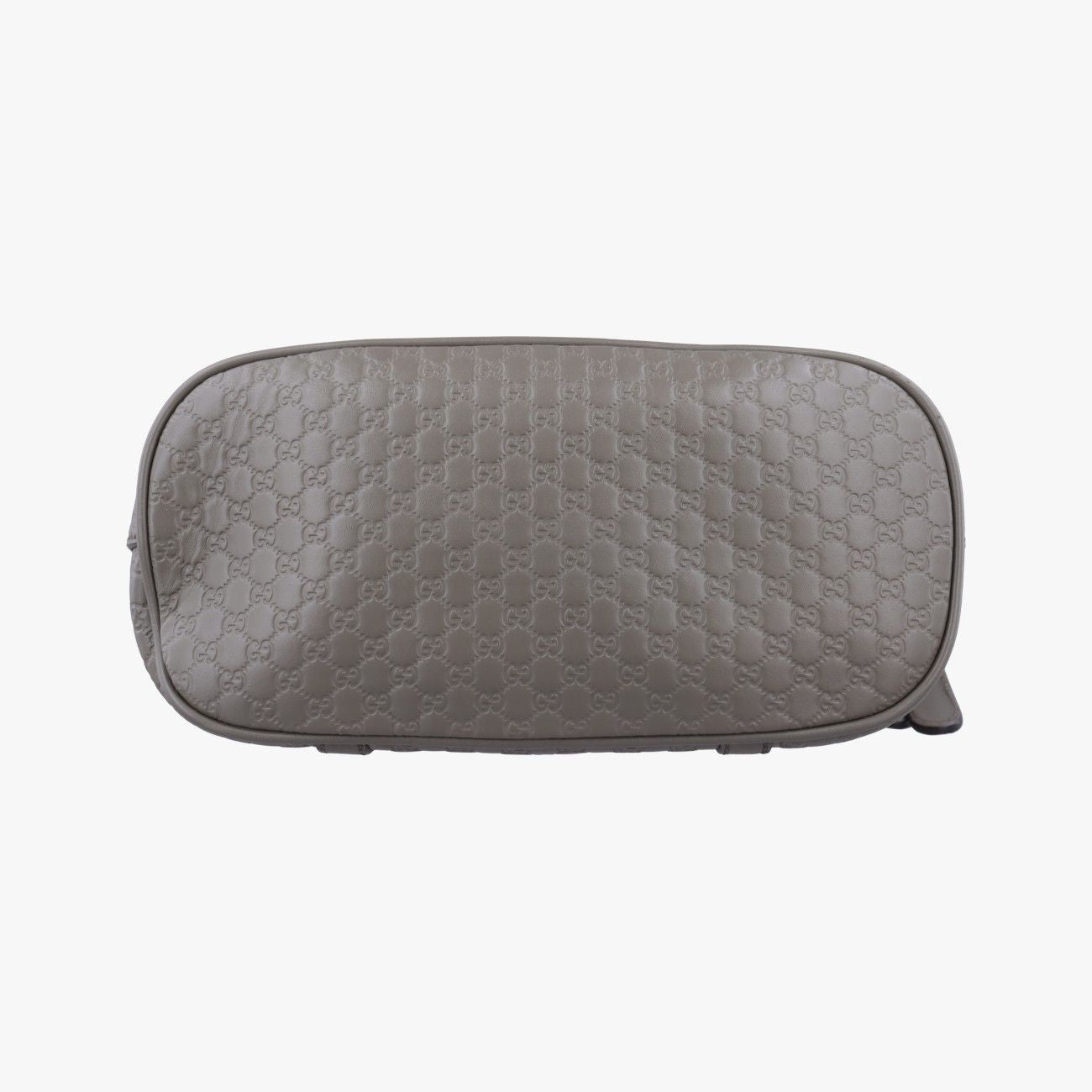 Gucci Micro Guccissima Gray Leather Messenger — view 3