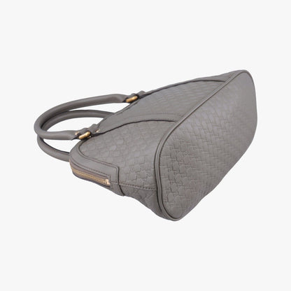 Gucci Micro Guccissima Gray Leather Messenger — view 5
