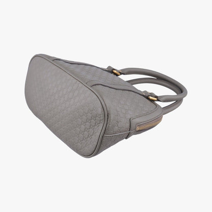 Gucci Micro Guccissima Gray Leather Messenger — view 6