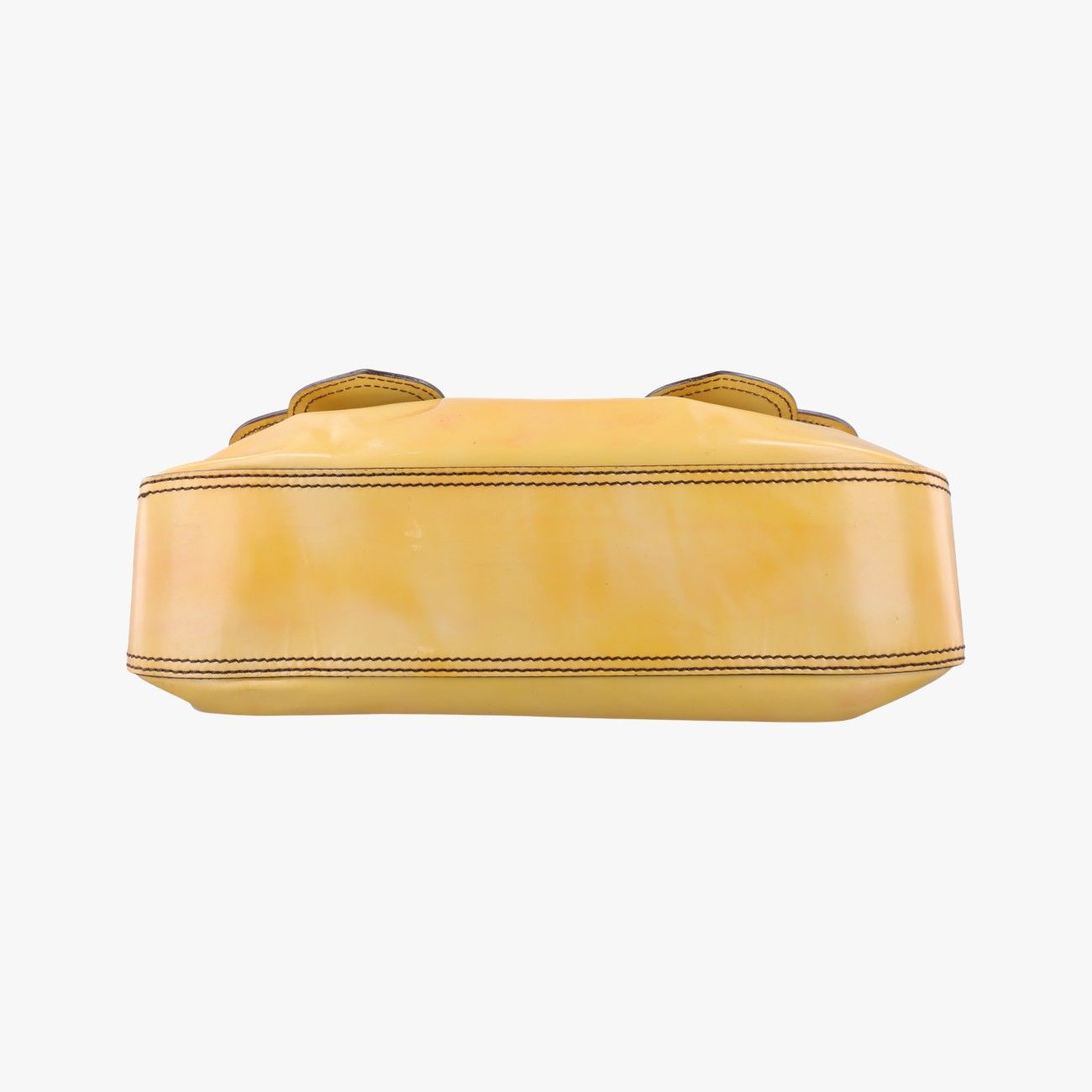 Fendi b Bag Yellow Leather — view 3
