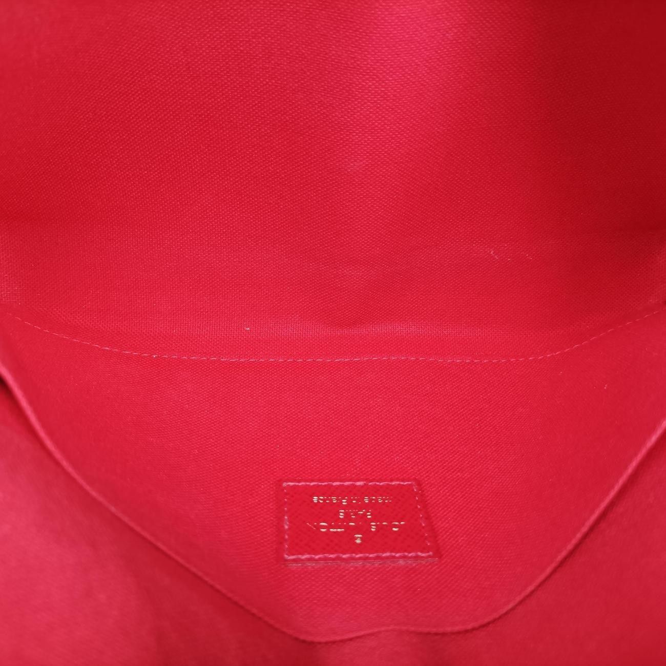 Louis Vuitton Pochette Felicie Ebene Damier Canvas Messenger — view 9
