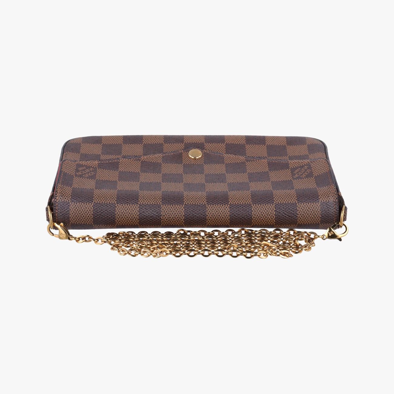 Louis Vuitton Pochette Felicie Ebene Damier Canvas Messenger — view 8