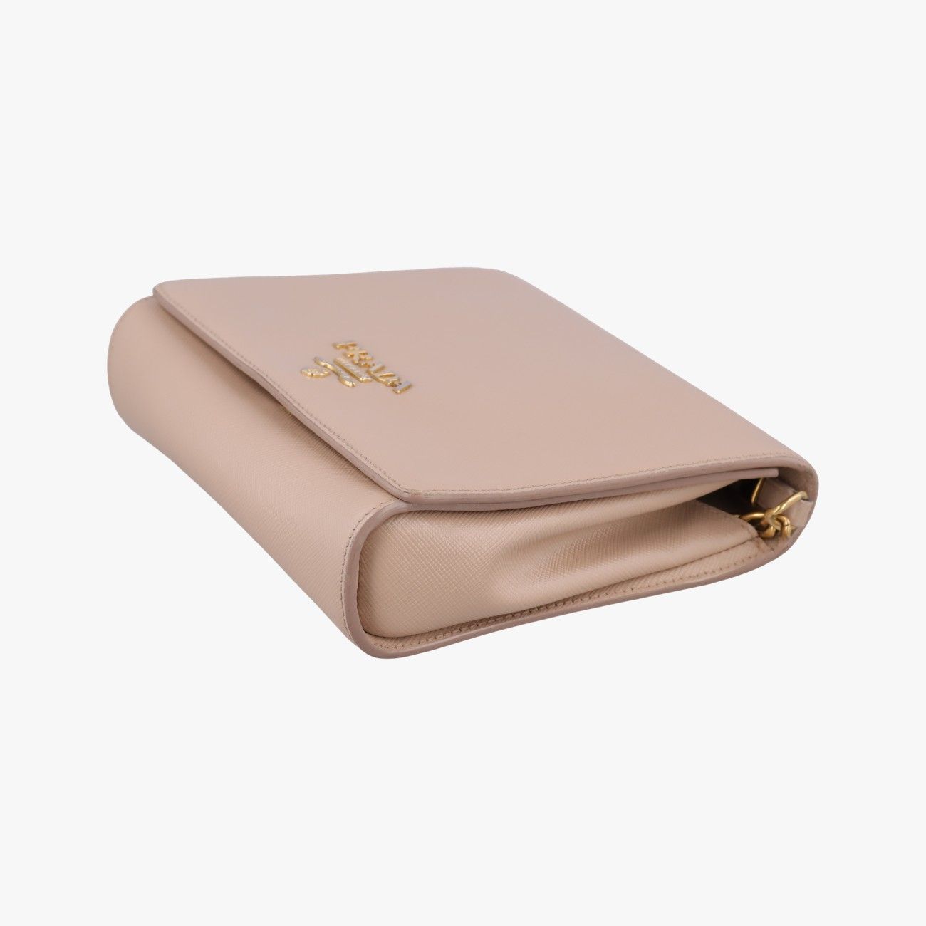 Prada Vitello Diano Pink Saffiano Leather Messenger — view 4