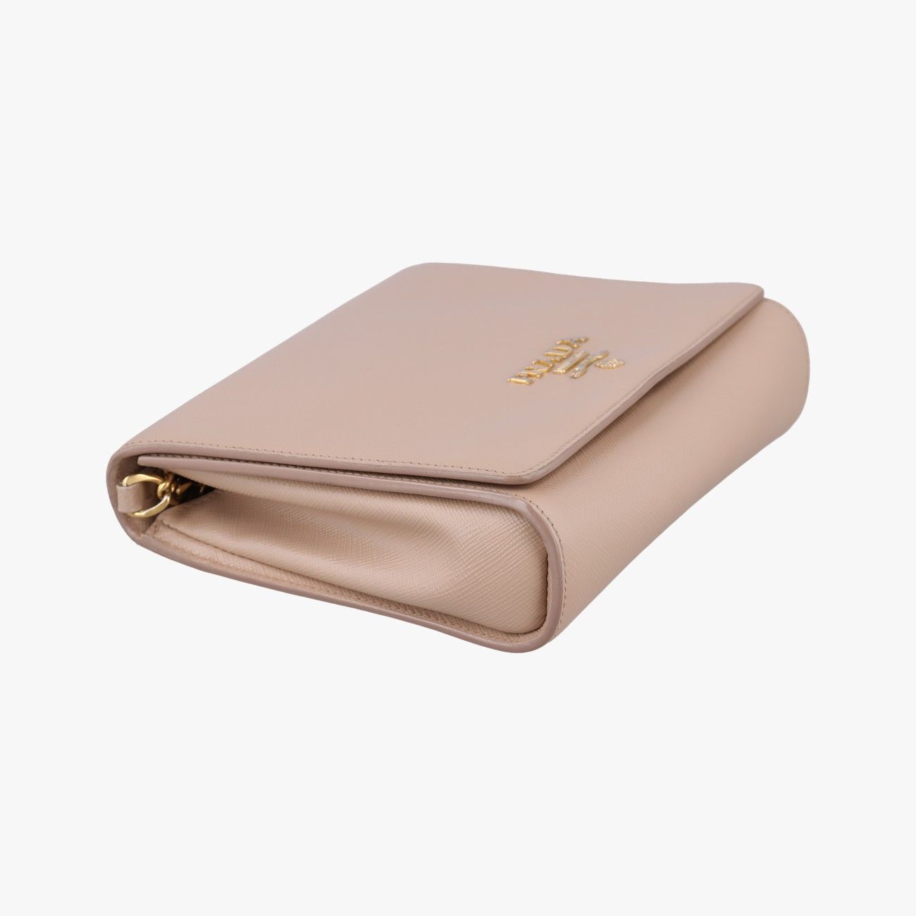 Prada Vitello Diano Pink Saffiano Leather Messenger — view 5