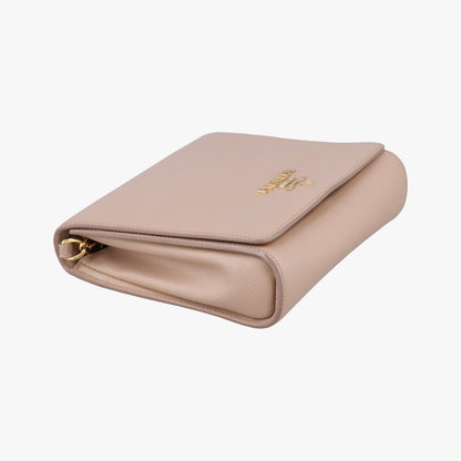 Prada Vitello Diano Pink Saffiano Leather Messenger — view 5