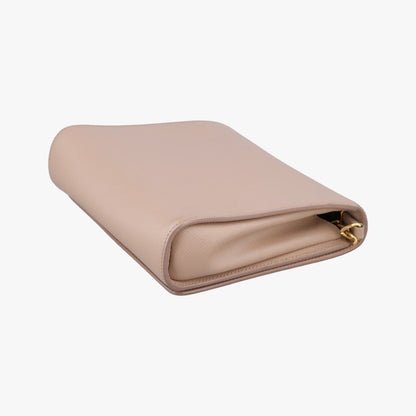Prada Vitello Diano Pink Saffiano Leather Messenger — view 6