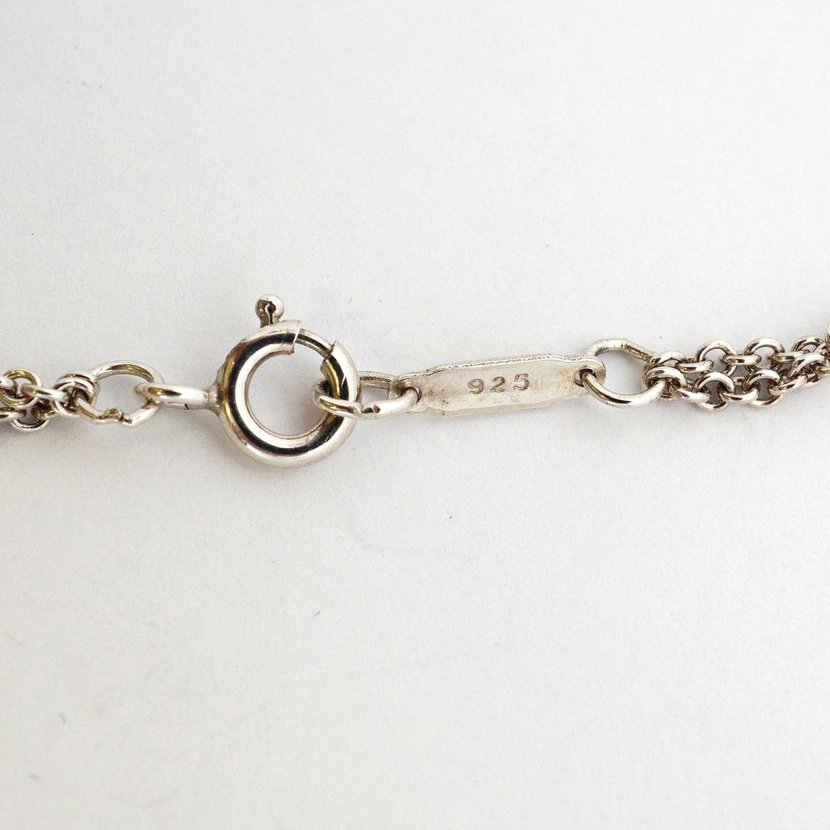 Tiffany & Co Necklace Infinity Double Chain 925 Sterling Silver — view 5
