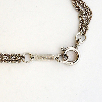 Tiffany & Co Necklace Infinity Double Chain 925 Sterling Silver — view 4