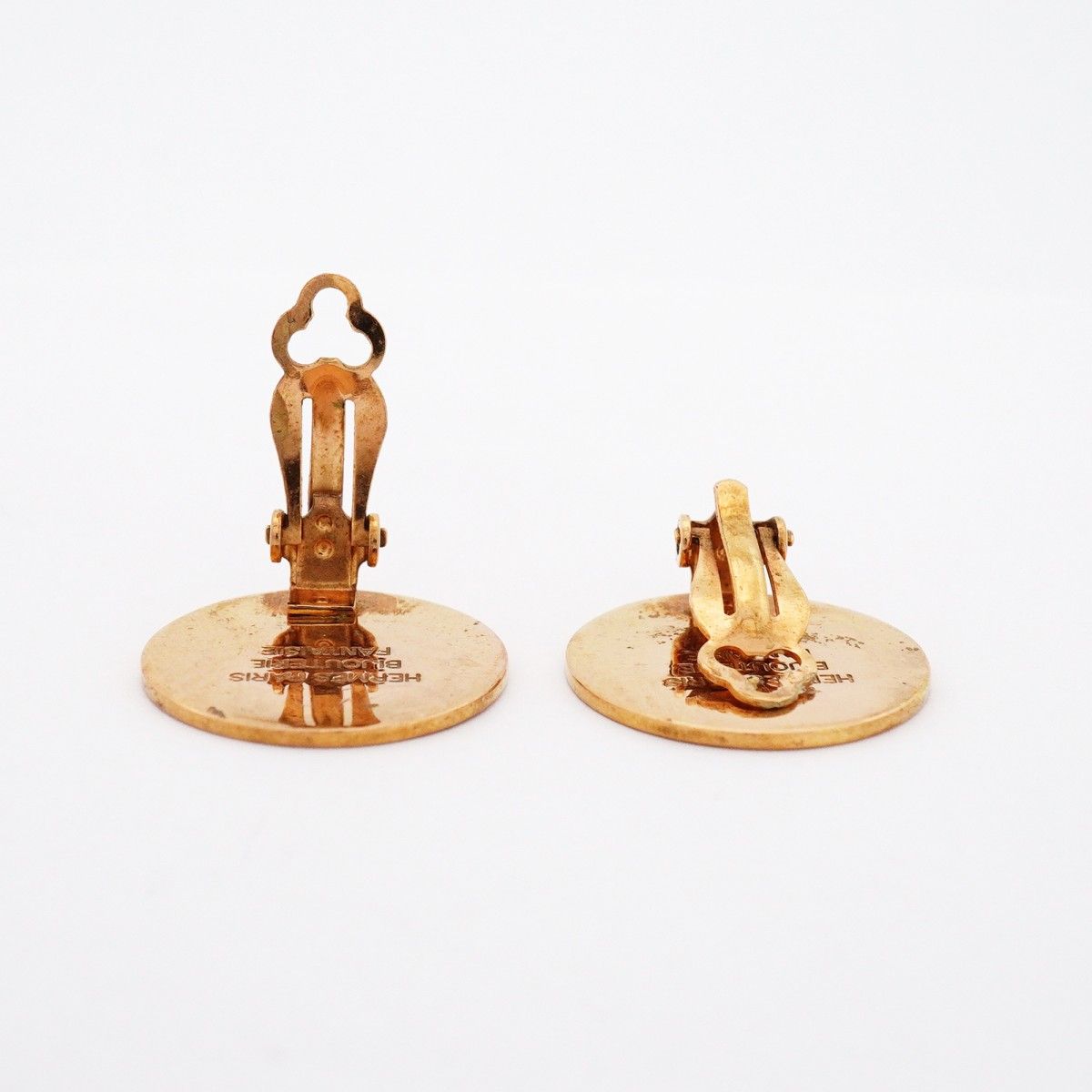 Hermes Earrings Series Gold Plated — view 3