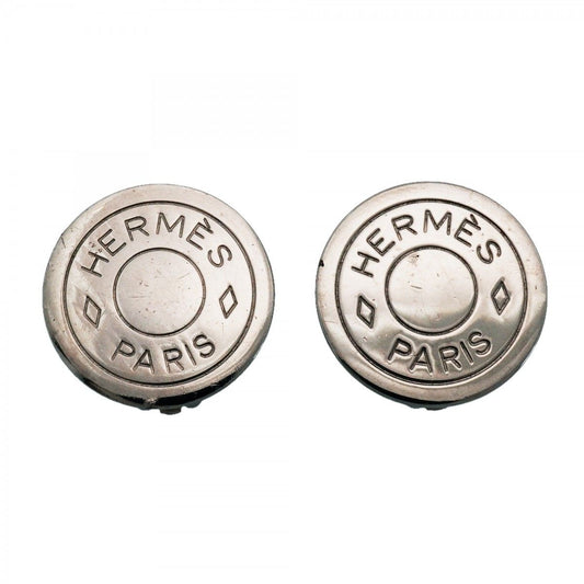 Hermes Earrings Series Metal Silver