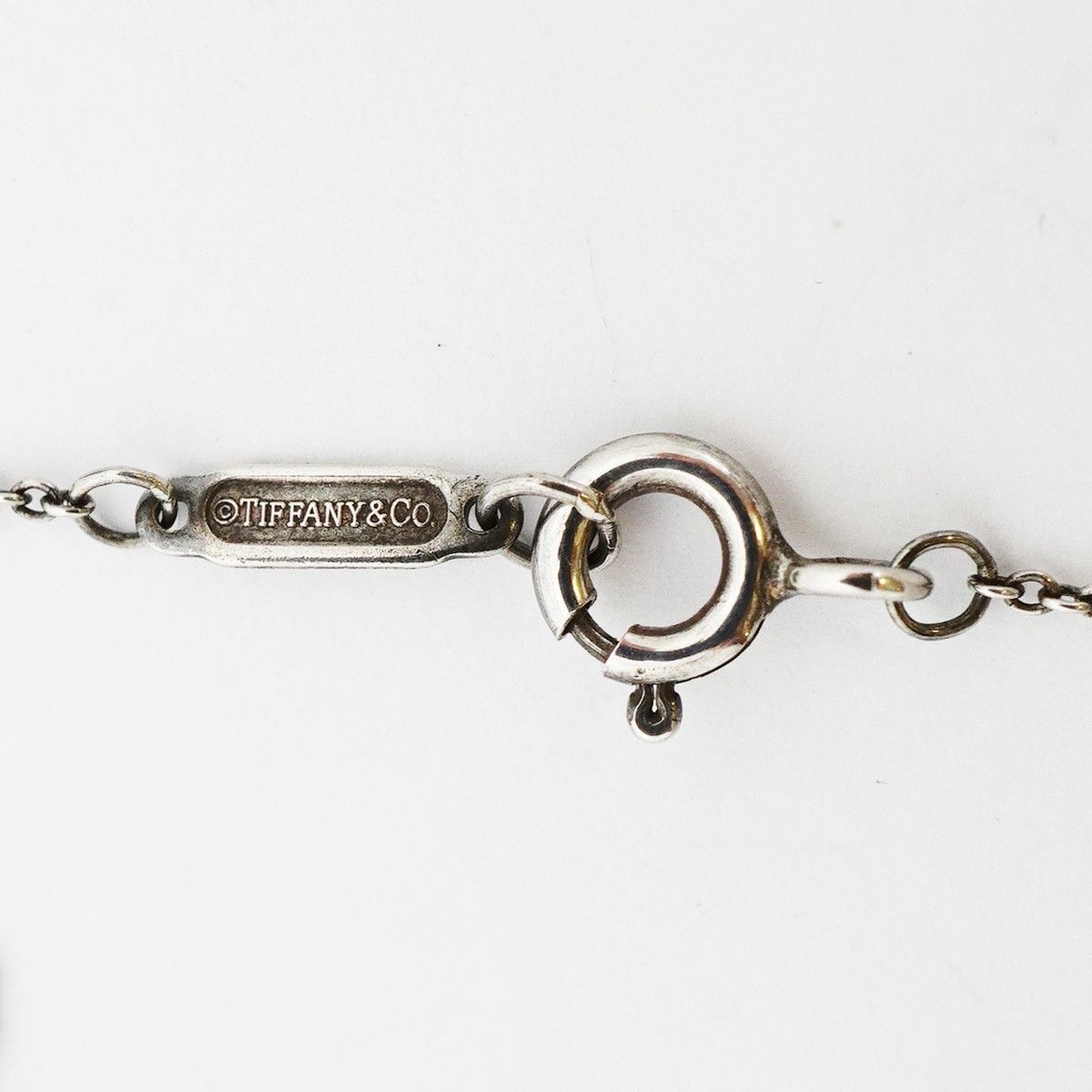 Tiffany & Co Necklace Atlas Bar 925 Sterling Silver — view 4