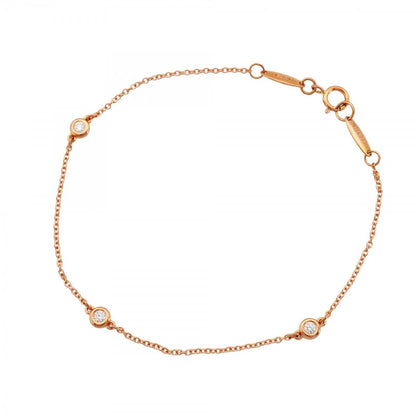 Tiffany & Co Bracelet by the Yard 18k Pink Gold Diamond