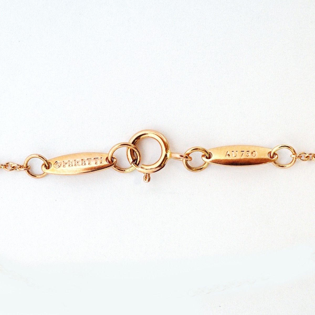 Tiffany & Co Bracelet by the Yard 18k Pink Gold Diamond — view 5