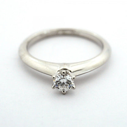 Tiffany & Co Ring Solitaire Platinum Diamond — view 3