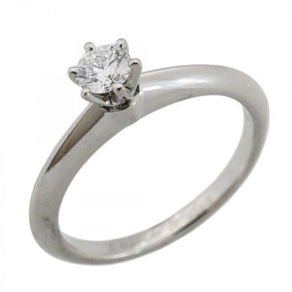 Tiffany & Co Ring Solitaire Platinum Diamond