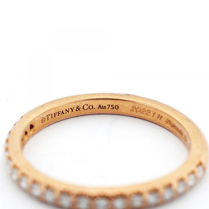 Tiffany & Co Ring Sorest Half Eternity 18k Pink Gold Diamond — view 4