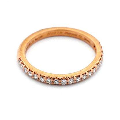 Tiffany & Co Ring Sorest Half Eternity 18k Pink Gold Diamond — view 3
