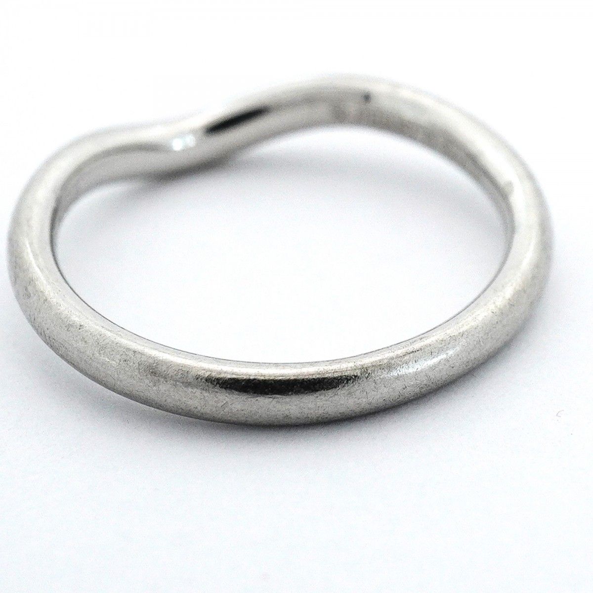 Tiffany & Co Ring T Cube Band Platinum Diamond — view 8