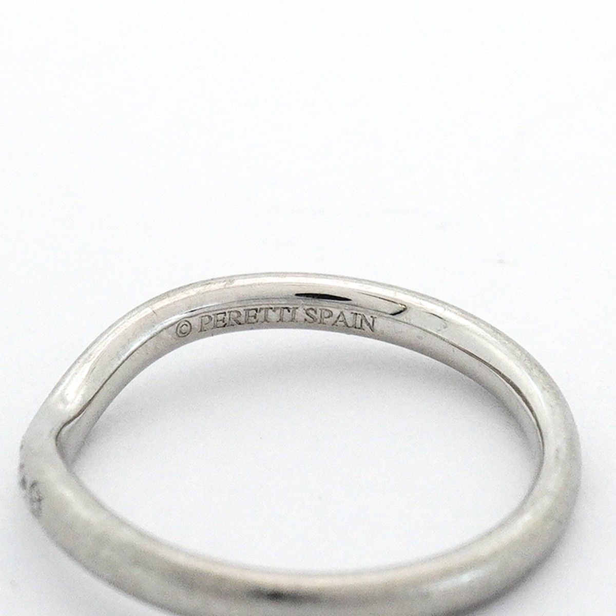 Tiffany & Co Ring T Cube Band Platinum Diamond — view 5