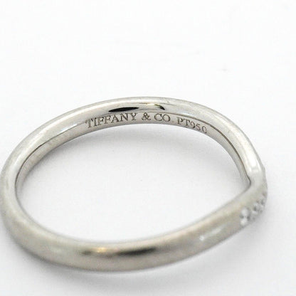 Tiffany & Co Ring T Cube Band Platinum Diamond — view 4