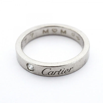 Cartier Ring C de Platinum Diamond — view 3
