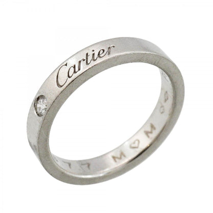 Cartier Ring C de Platinum Diamond