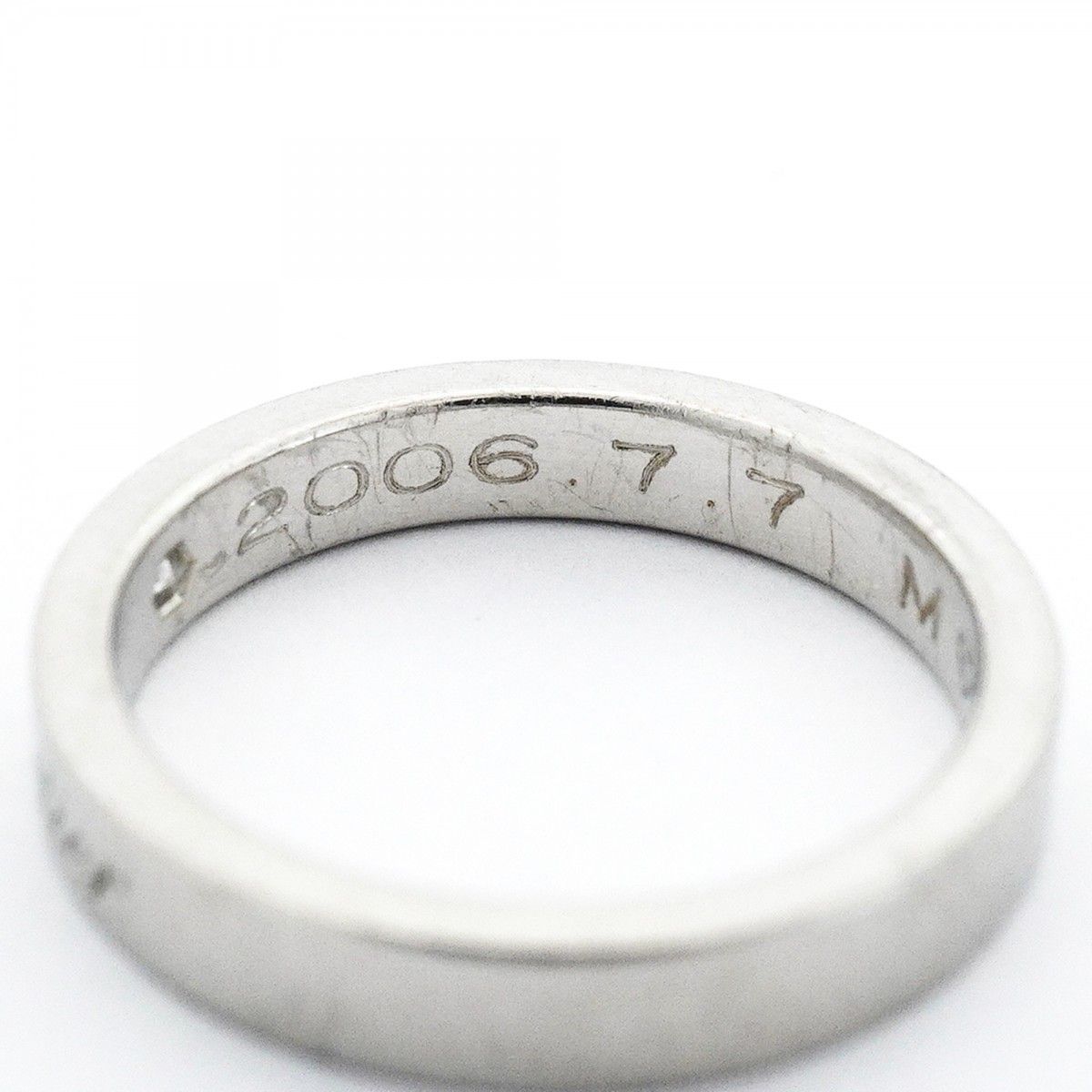 Cartier Ring C de Platinum Diamond — view 5