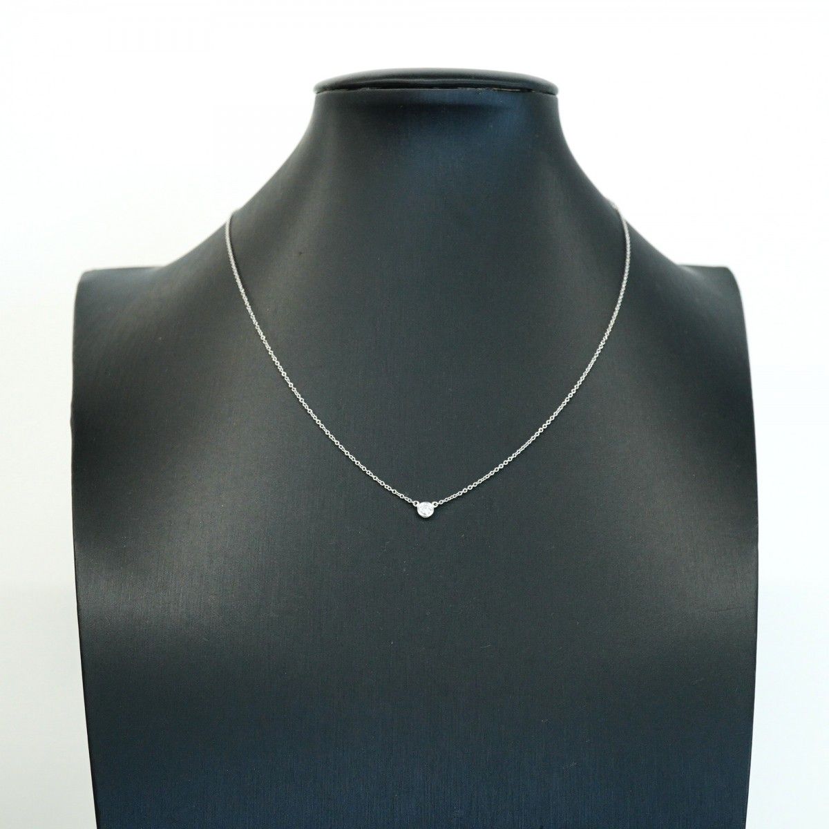 Tiffany & Co Necklace by the Yard Platinum Diamond — view 6
