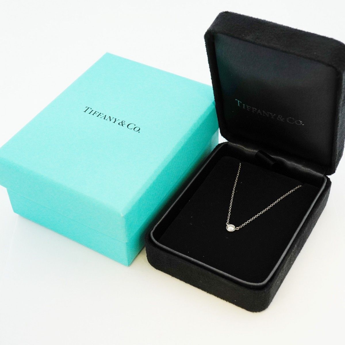 Tiffany & Co Necklace by the Yard Platinum Diamond — view 7