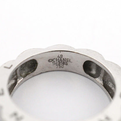 Chanel Ring Camellia Profile 18k White Gold — view 5
