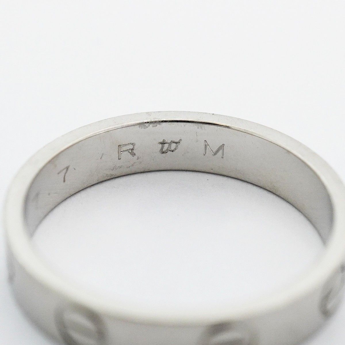 Cartier Ring Mini Love Platinum — view 6