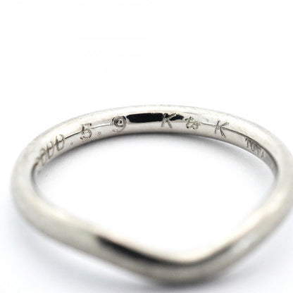 Tiffany & Co Ring Curved Band Platinum — view 6