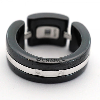 Chanel Ring Ultra Collection 18k White Gold Ceramic Black — view 4