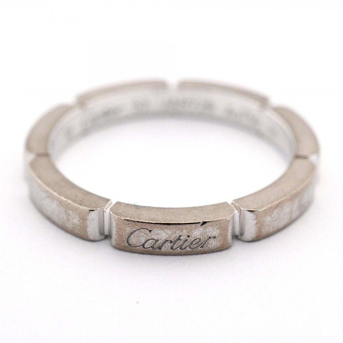 Cartier Ring Maillon Panthere 18k White Gold — view 3