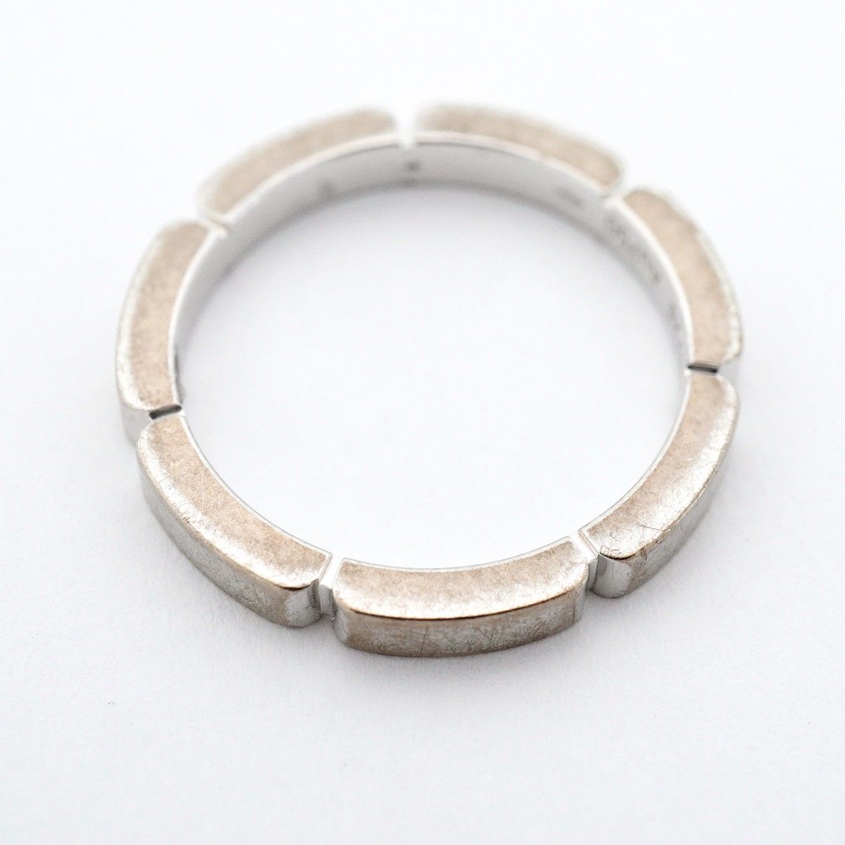 Cartier Ring Maillon Panthere 18k White Gold — view 9