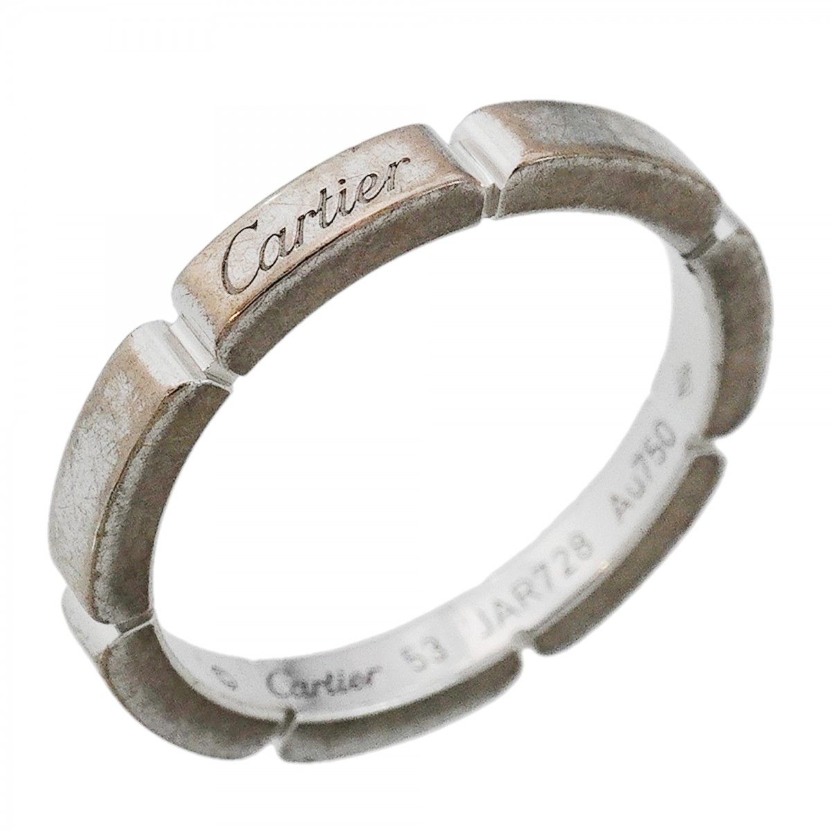 Cartier Ring Maillon Panthere 18k White Gold