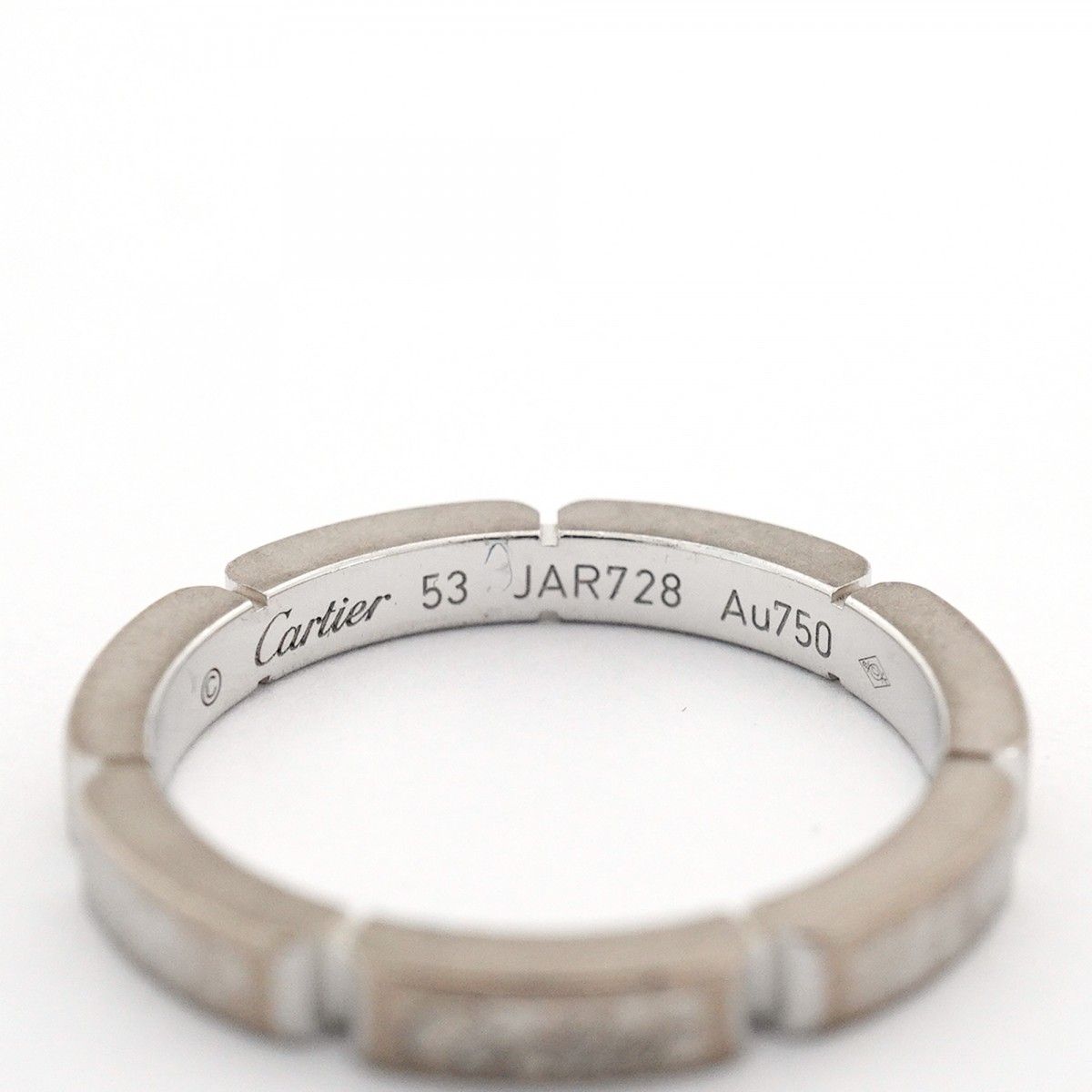 Cartier Ring Maillon Panthere 18k White Gold — view 4