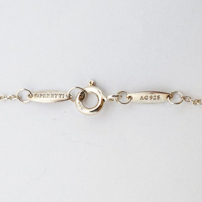 Tiffany & Co Necklace by the Yard 925 Sterling Silver Pink Saffiano — view 5