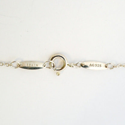 Tiffany & Co Necklace by the Yard 925 Sterling Silver Pink Saffiano — view 4