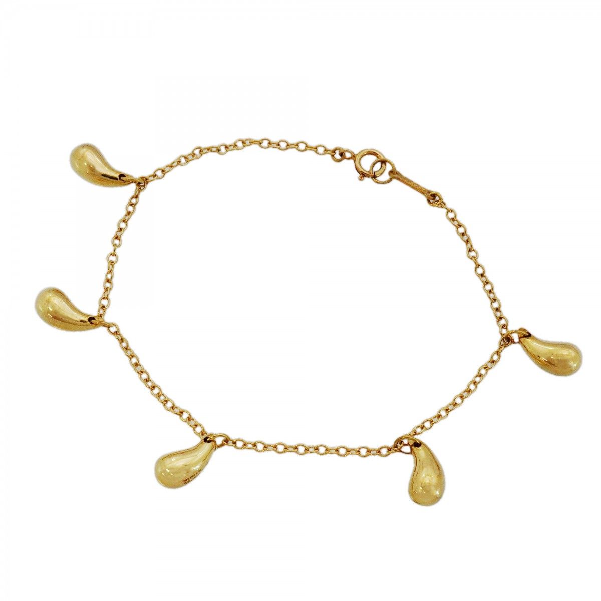 Tiffany & Co Bracelet Teardrop 18k Yellow Gold