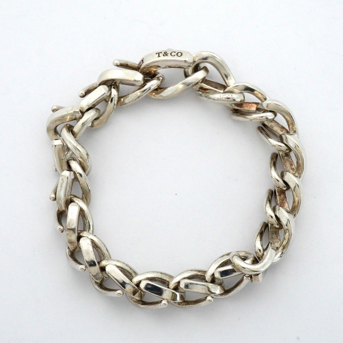Tiffany & Co Bracelet Forge Midi Amlink 925 Sterling Silver — view 3