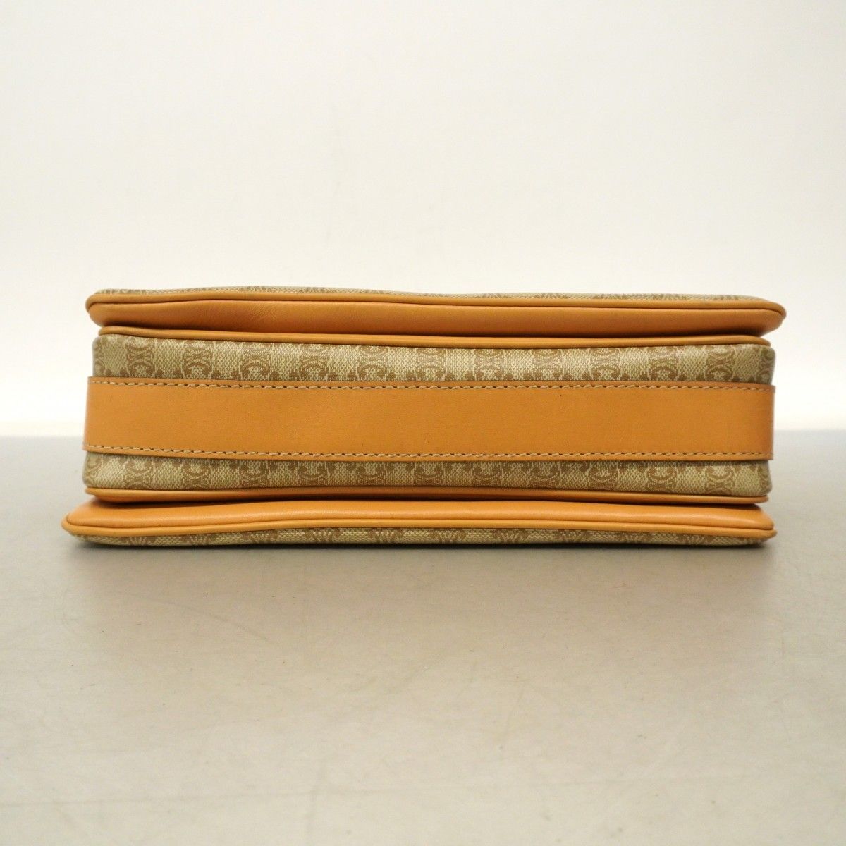 Celine Shoulder Bag Macadam Brown Gold — view 3
