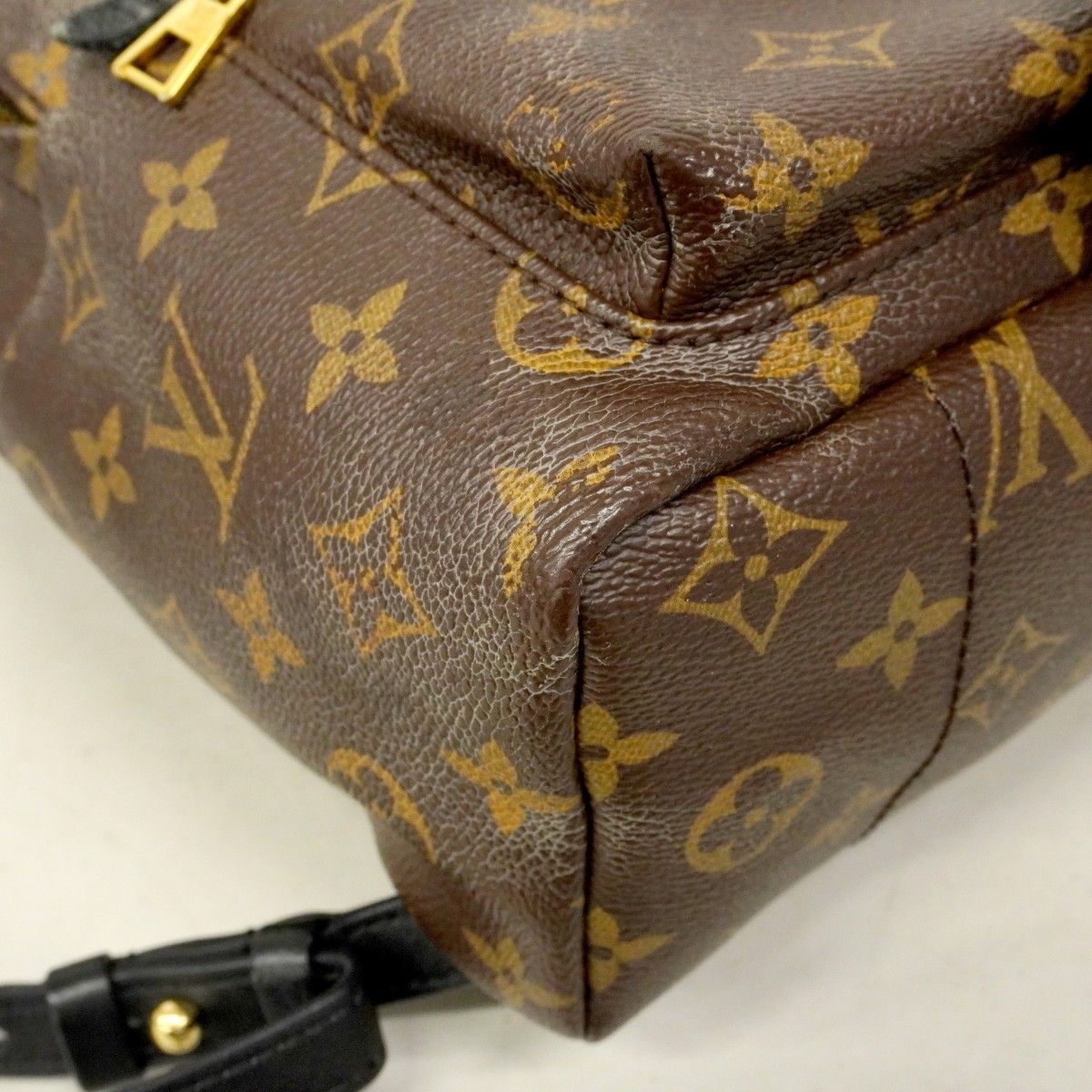 Louis Vuitton Backpack Monogram Palm Springs PM Brown — view 8