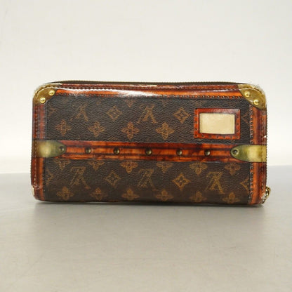 Louis Vuitton Wallet Monogram Trunk Time Zippy Brown — view 9