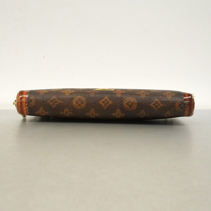 Louis Vuitton Wallet Monogram Trunk Time Zippy Brown — view 3