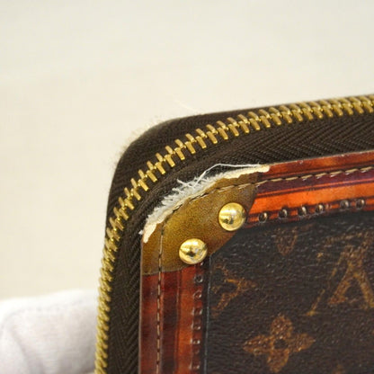 Louis Vuitton Wallet Monogram Trunk Time Zippy Brown — view 6