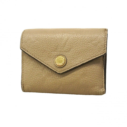 Louis Vuitton Trifold Wallet Monogram Empreinte Portefeuille Zoe Tourterelle