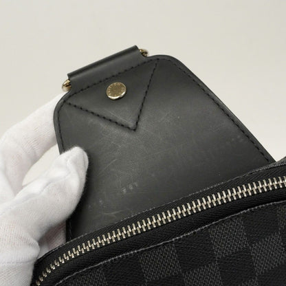 Louis Vuitton Belt Bag Damier Graphite Avenue Black — view 9