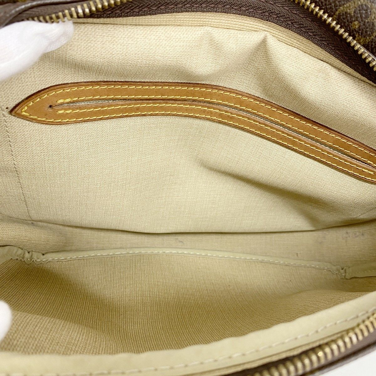 Louis Vuitton Shoulder Bag Monogram Reporter PM Brown — view 4